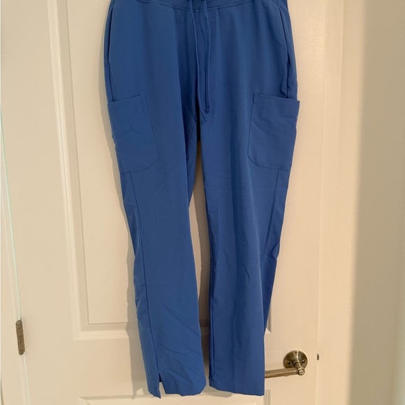 Mandala Women's Ceil Blue Scrub Pants - Picture 1 of 4